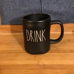 BOGO Sale: Rae Dunn Black “Drink” Mug